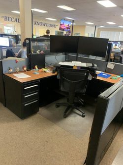 39″/54″ Herman Miller Ethospace 6’X6′ Hi Lo