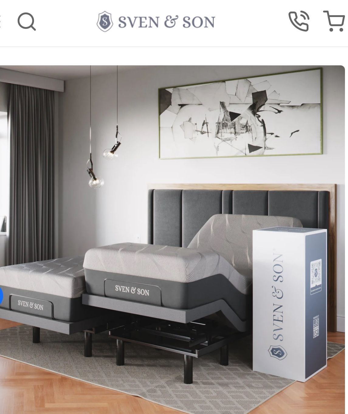 California King Adjustable Bed