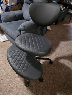 Black Kneeling Ergonomic Office Chair