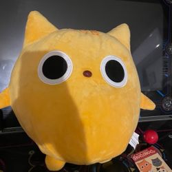 Orange cat plush