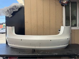 2017 2018 2019 20(contact info removed) 2022 2023 TESLA MODEL 3 REAR BUMPER COVER OEM USED