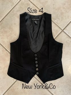 Woman’s Black Vest 