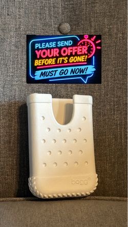 Bogg Bag Phone Holder White