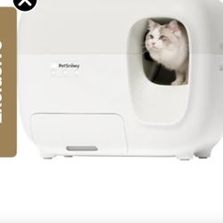 PetSnowy Snow+ Self Cleaning Automatic Litter Box with Odor Free TiO2 System for Cat