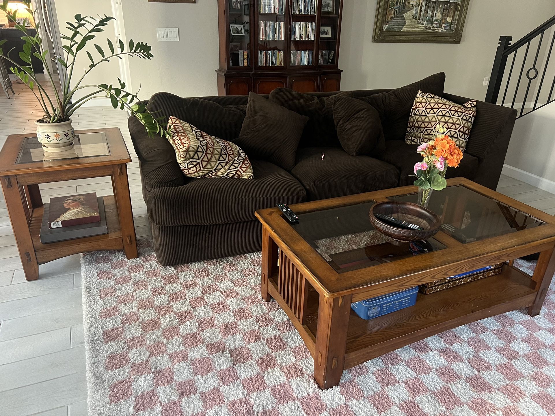 matching side table and coffee table
