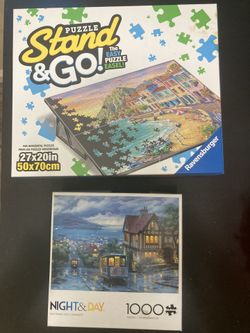 San Francisco Puzzle + Puzzle Easel