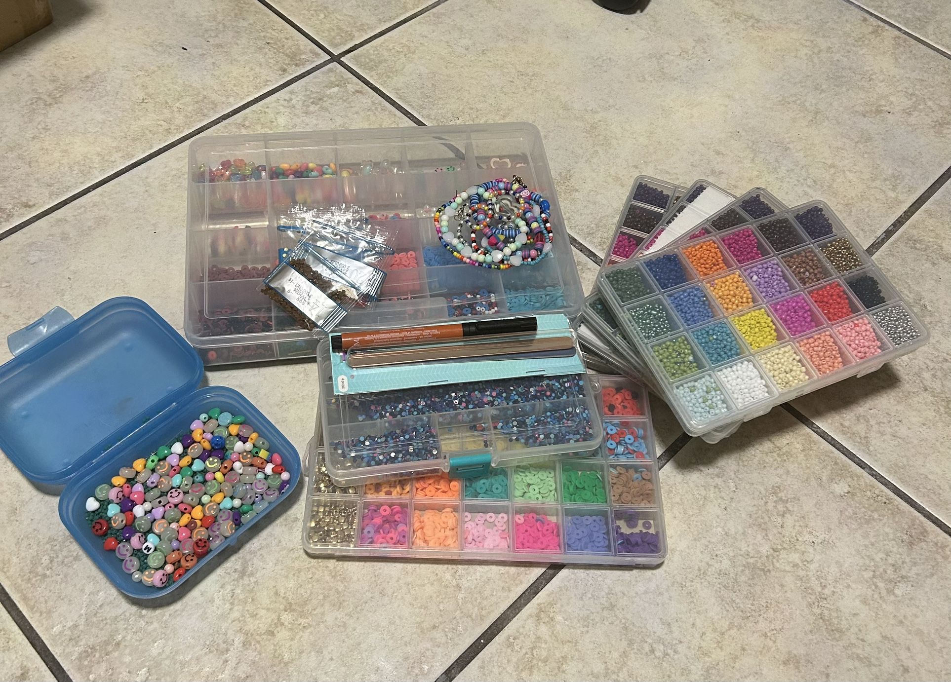 Clays And Seed Beads