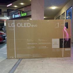 77 “ LG Smart 4K EVO OLED HDR 144HZ 77G4 G4