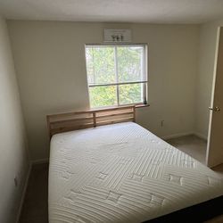 Like New Mattress and IKEA Bed frame