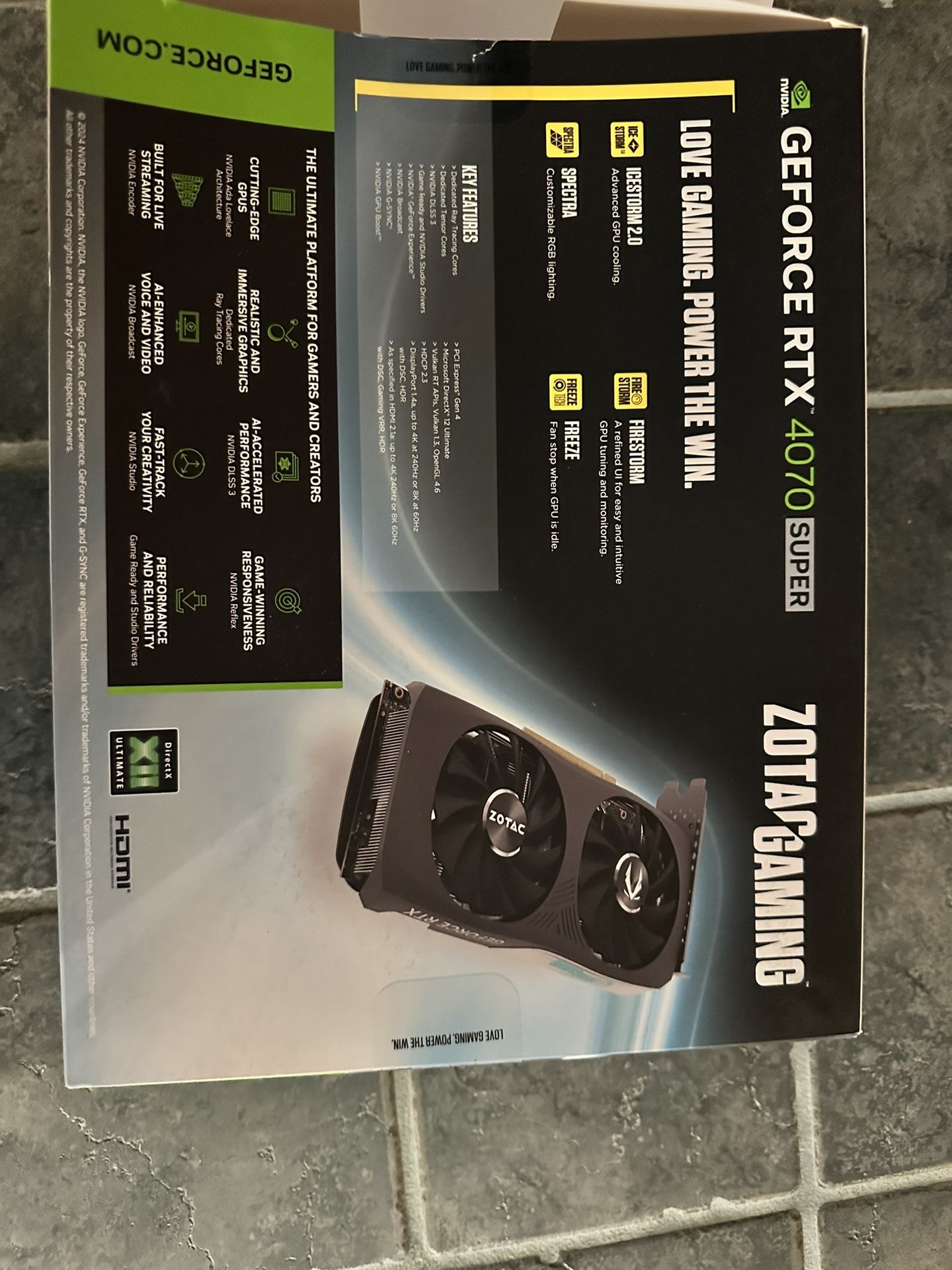 RTX 4070 Super OC - Like New (w/ Box) - $600 OBO
