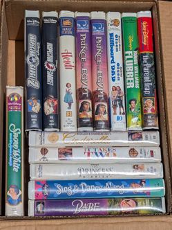 VHS tapes $1 each