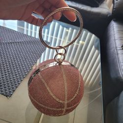 Disco Ball Crystal Party Clutche