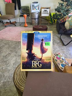 2016 BIG FRIENDLY GIANT in Blue Ray also in Digital HD, both in the same case