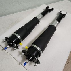 Pair Rear Air Suspension Shock Struts with Electric For 2004-2009 Cadillac SRX