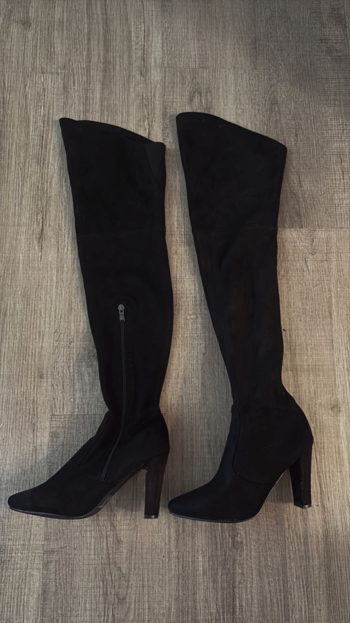 Thigh High Black Boots