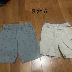 Boy Shorts Size 5