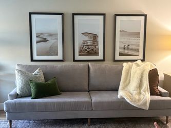 Great condition gray couch