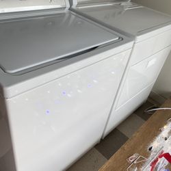 Like a new washer and dryer free delivery one year warranty
