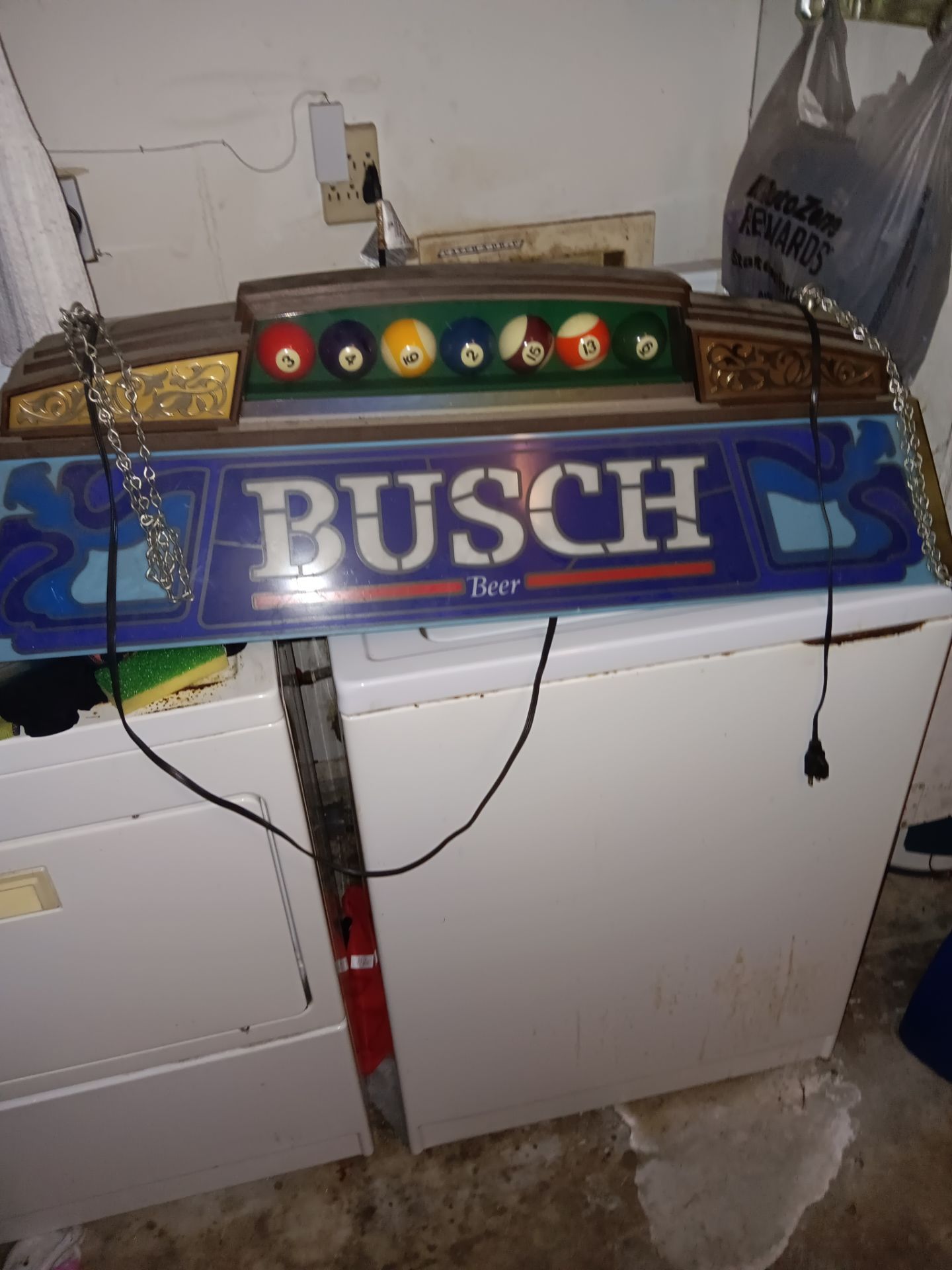 Busch beer pool table lamp for Sale in San Antonio, TX - OfferUp