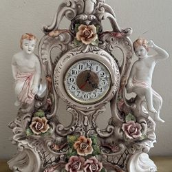 Capodimonte Porcelain Clock