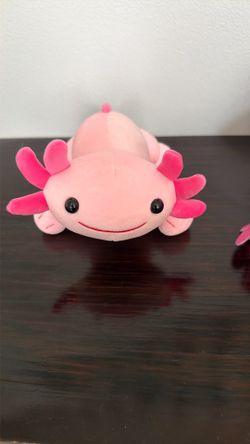 Pink Axolotl Plush