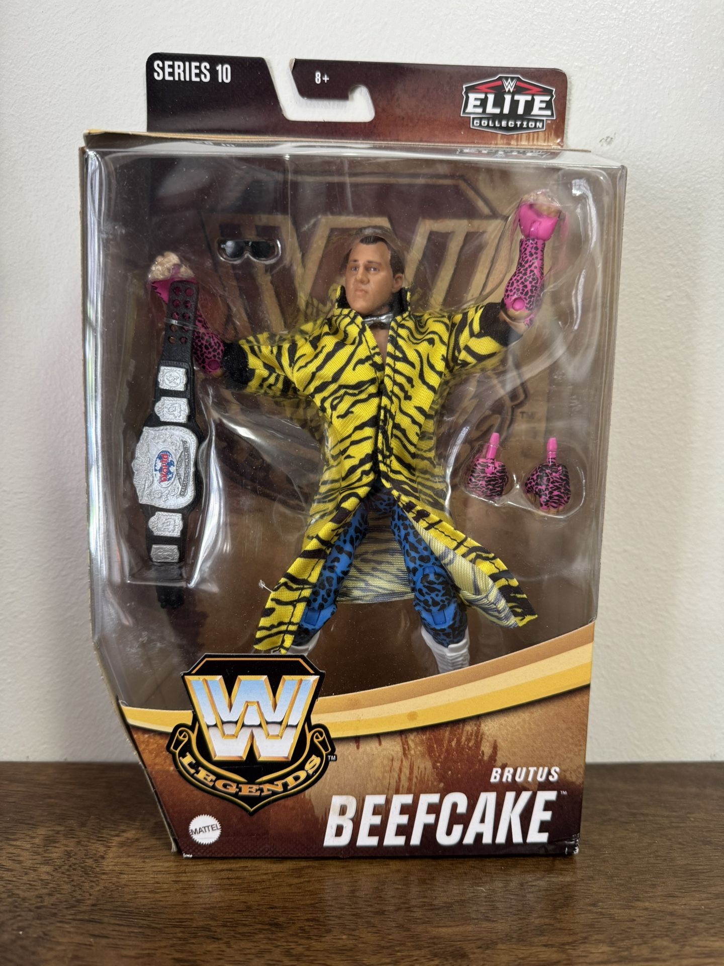 Mattel WWE Legends Series 10 BRUTUS BEEFCAKE Chase