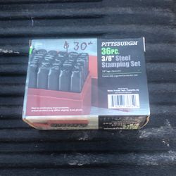 Pittsburgh Steel stamping Set