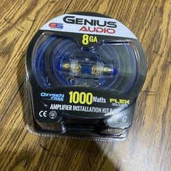 New Genius Audio 8 Gauge Car Amplifier Wiring Kit  $30 Each 