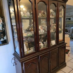 Wooden Display Cabinet