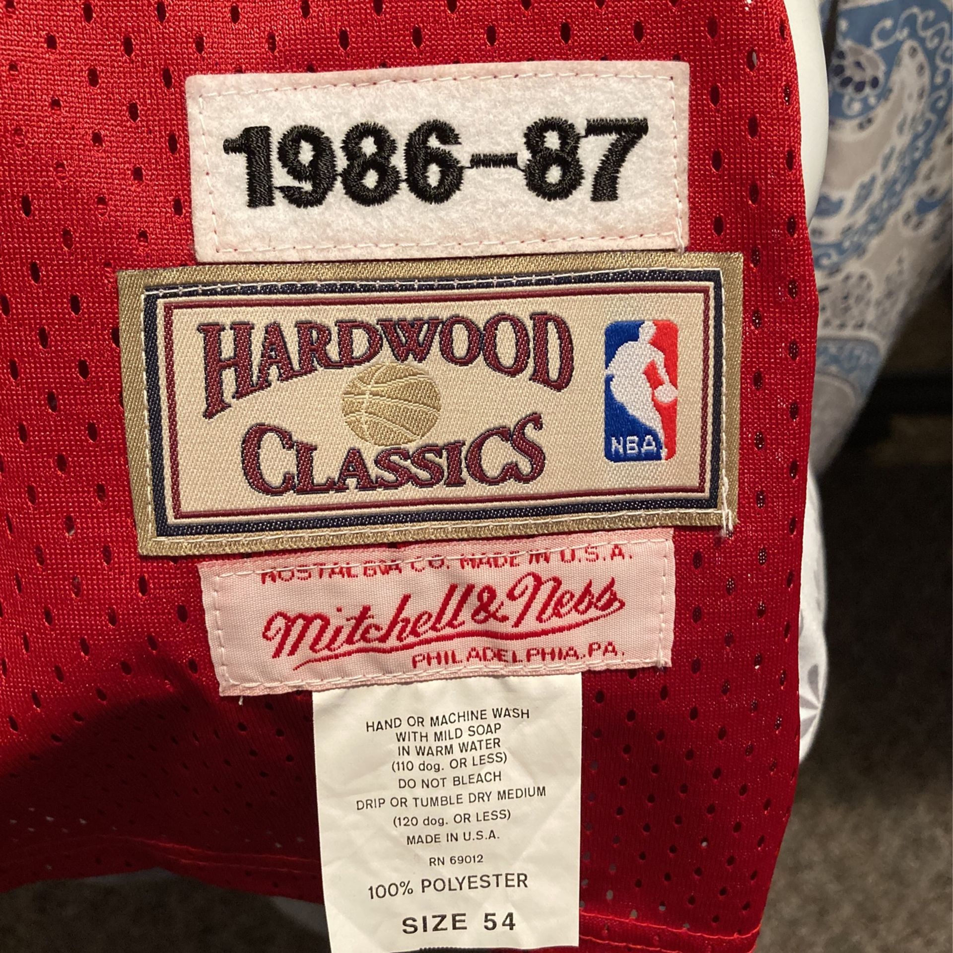 Chicago Bulls Jordan Jersey 1986 87 Sports & Outdoors