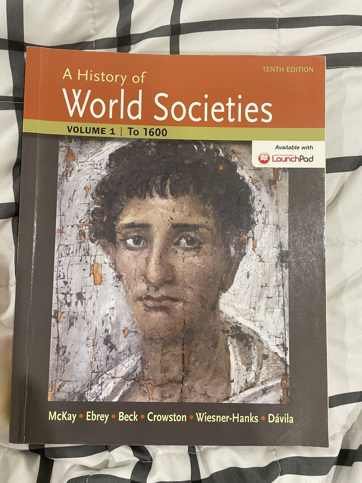 college book - a history of world societies