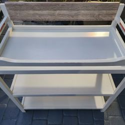 White Changing Table
