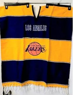 Lakers Poncho Brand New (One Size Fits All)