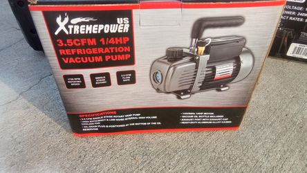 Single stage vaccum pump