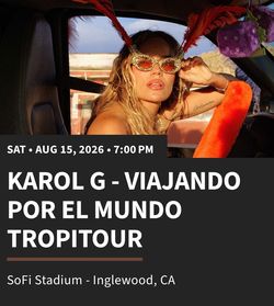Karol G tickets