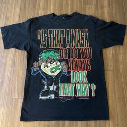 Vintage 1995 Taz Frankenstein Single Stitch Shirt Size Large