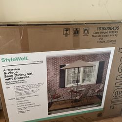 Brand New 5 Piece Patio Set! 