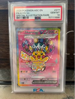 Ascended Heroes Pikachu ex 277