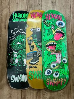 Heroin Skateboards “SwampyBundle”