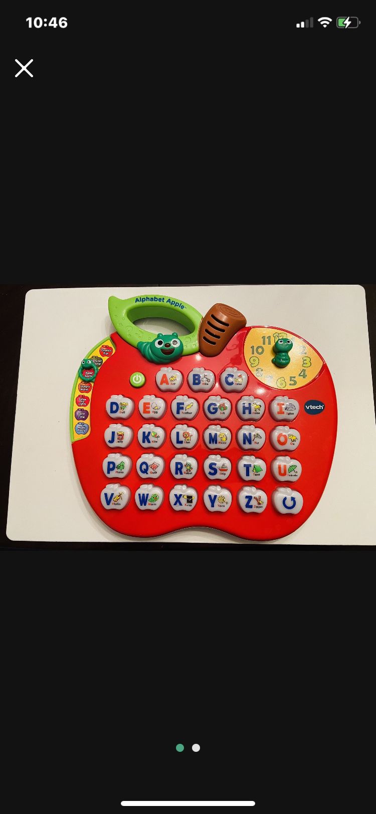 VTech ABC Learning Apple Interactive 3+