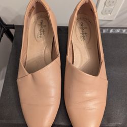 Clarks Loafers Nude 