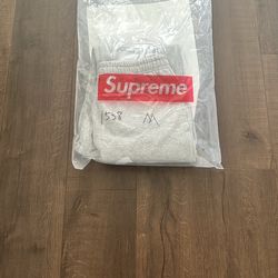 Grey Supreme Sweatpants Size Medium
