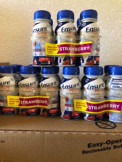 Ensure Plus Strawberry, Original and Powder New