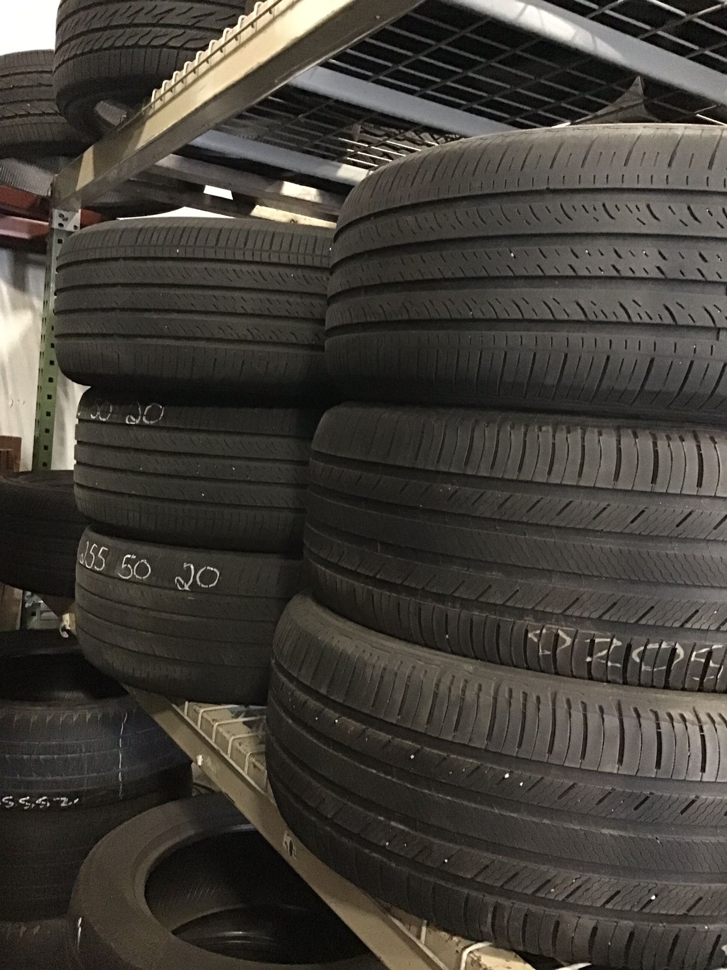 255/50/20 usted tires for sale free installation