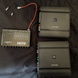 Voice/ Sub Amps W/ Skar Equalizer 