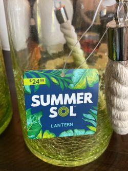 Summer  candle holder