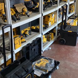 New tools, in good condition.  Prices vary, ranging from $129 to   $549 dollars.  There is a one month warranty , the money is not returned, only cred