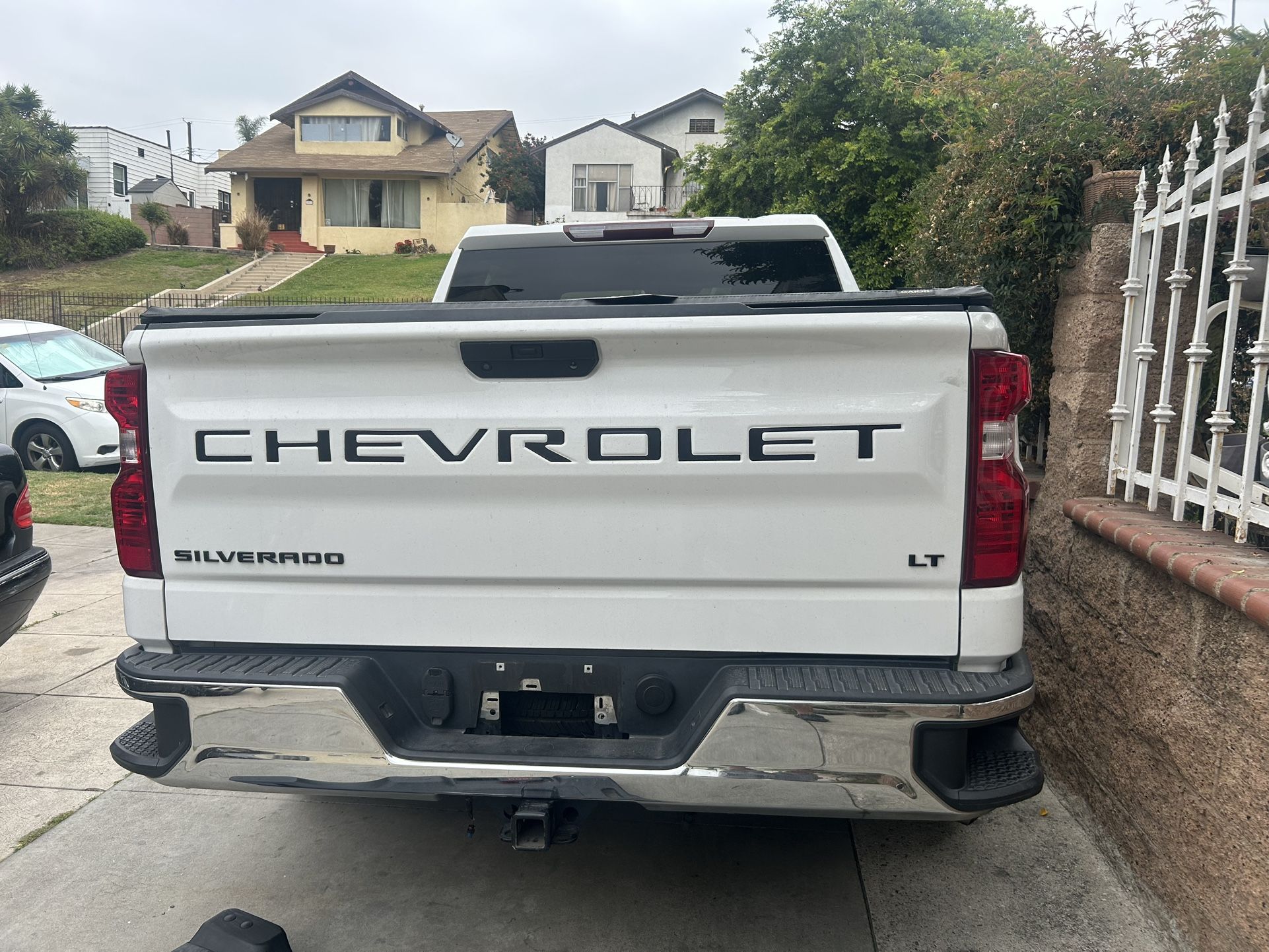 2019-up Silverado Rear Chrome Bumper