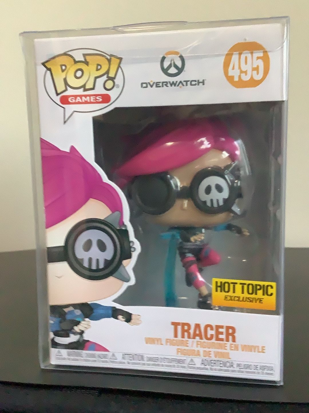 Funko Pop Overwatch Tracer #495 Hot Topic Exclusive