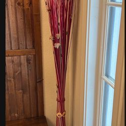 Decorative burgundy Reed Arrangement